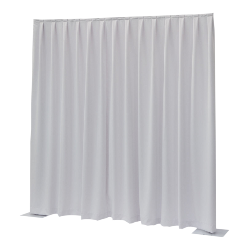 Pipe &amp; Drape Doek Wentex Gordijn MGS 330x250 cm Geplooid (Wit)