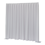 Pipe &amp; Drape Doek Wentex Gordijn MGS 330x400 cm Geplooid (Wit)