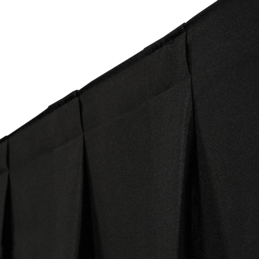 Pipe &amp; Drape Doek Wentex Gordijn MGS 330x500 cm Geplooid (Zwart)