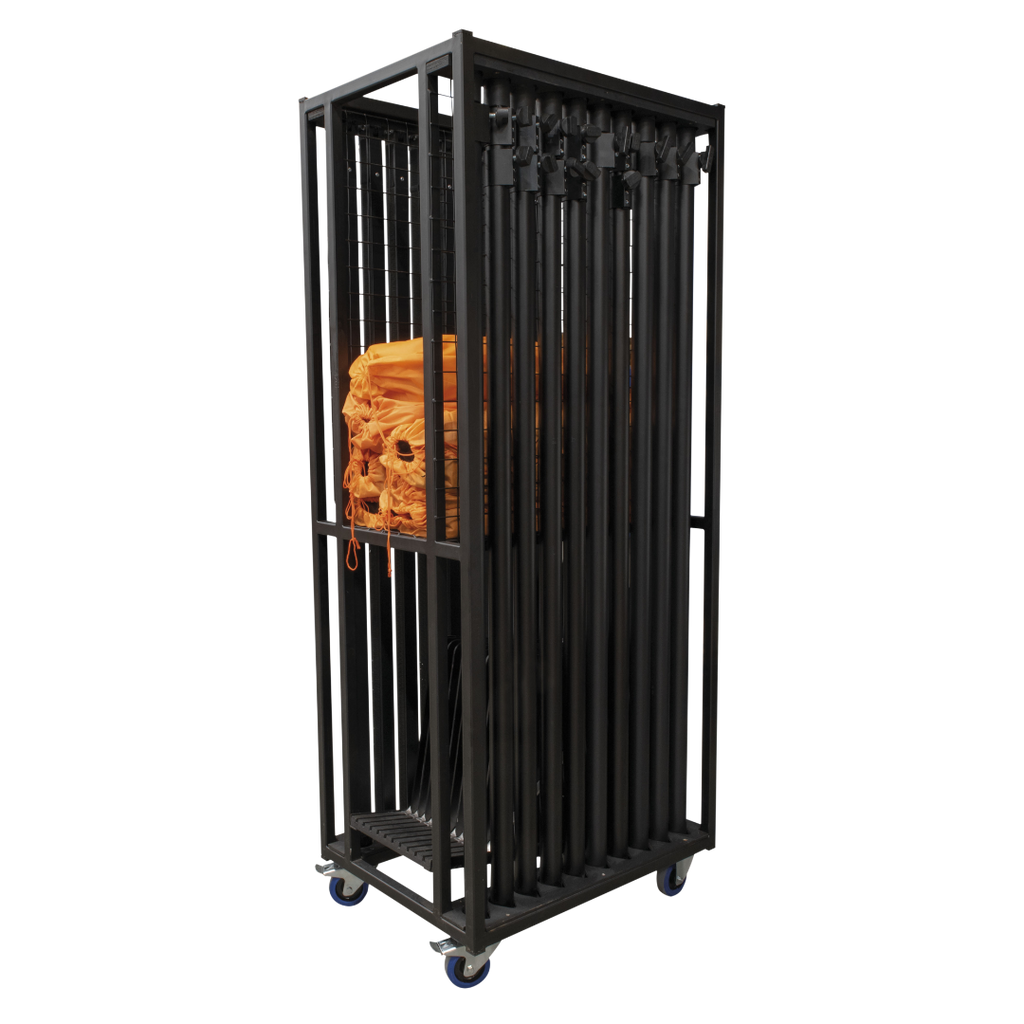 Pipe &amp; Drape Transportkar Wentex voor 9 Gordijnen