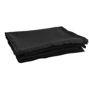 Pipe &amp; Drape Doek Wentex Gordijn Molton 330x400 cm Ongeplooid (Zwart)