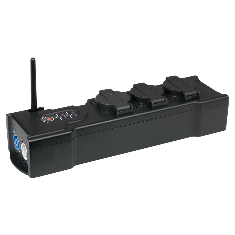 PowerBOX 3 CRMX Showgear Ingebouwde CRMX-ontvanger