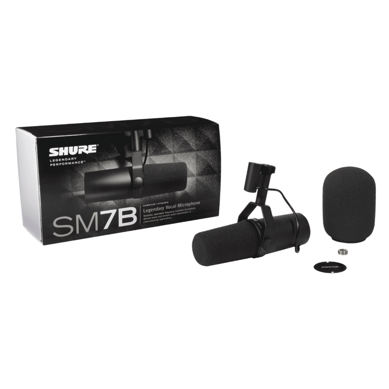 SM7B Studio en Broadcast Microfoon Shure