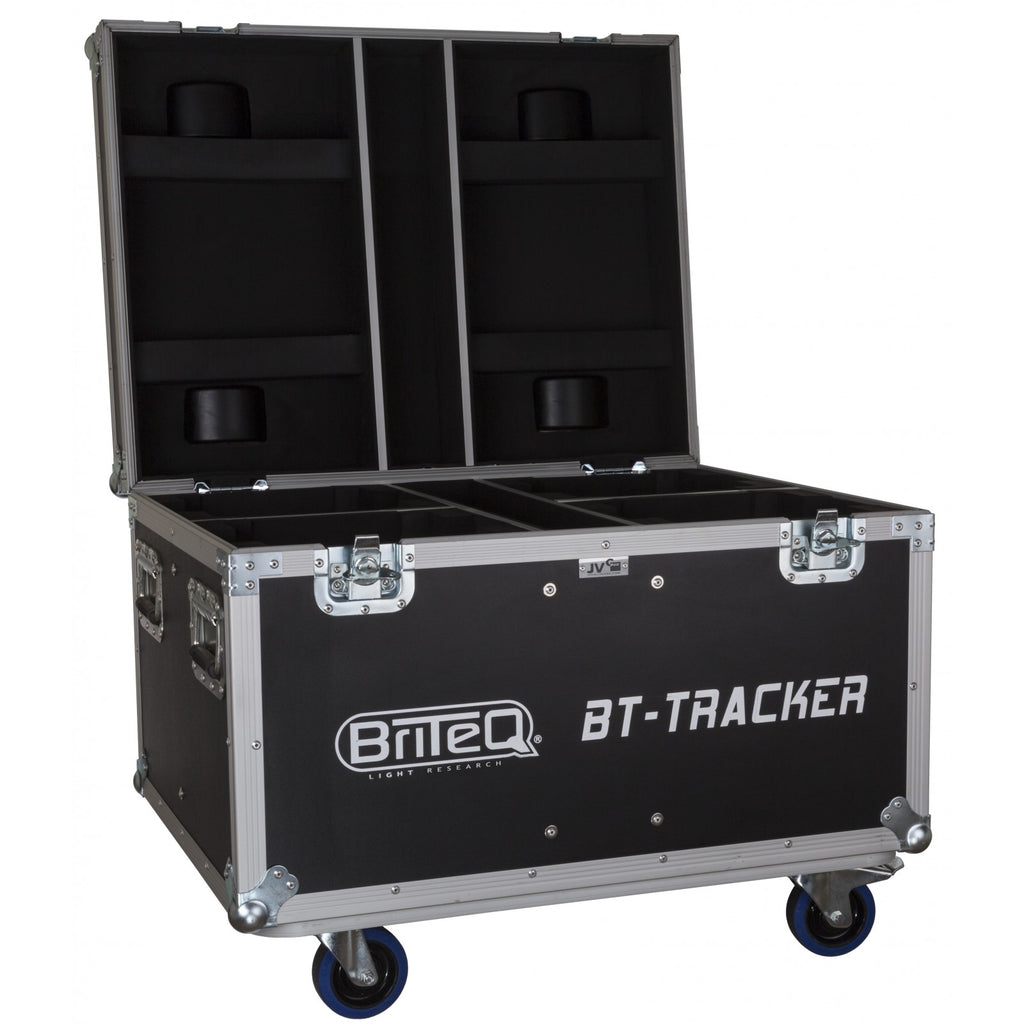 FLIGHTCASE VOOR 4x BT-TRACKER JV CASES