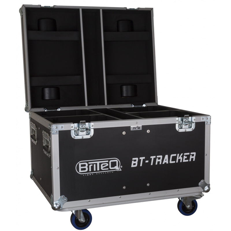 FLIGHTCASE VOOR 4x BT-TRACKER JV CASES