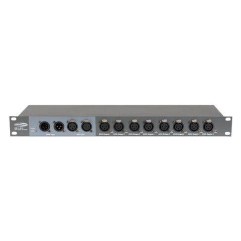 DB-1-8 SHOWTEC 8-KANAALS DMX BOOSTER