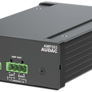 AMP203 AUDAC Compacte install Versterker met Dante