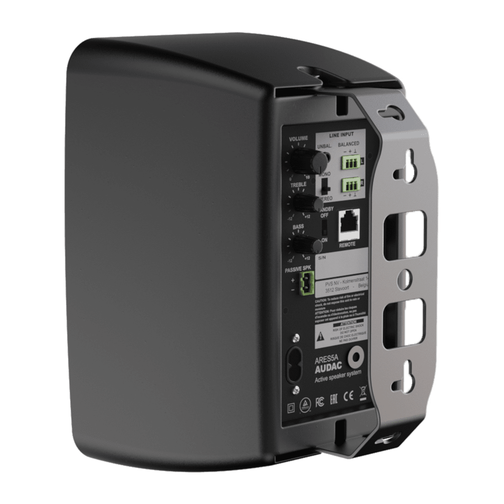 ARES5A/W Actieve Stereo luidspreker set Audac
