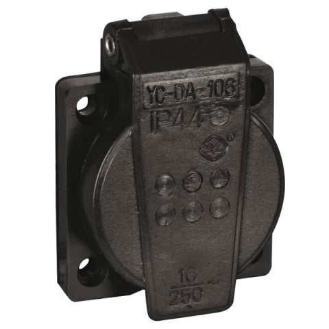 ABL STOPCONTACT BLACK 240VOLT SHOWTEC