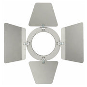 BARNDOOR VOOR COMPACT STUDIO BEAM ZILVER