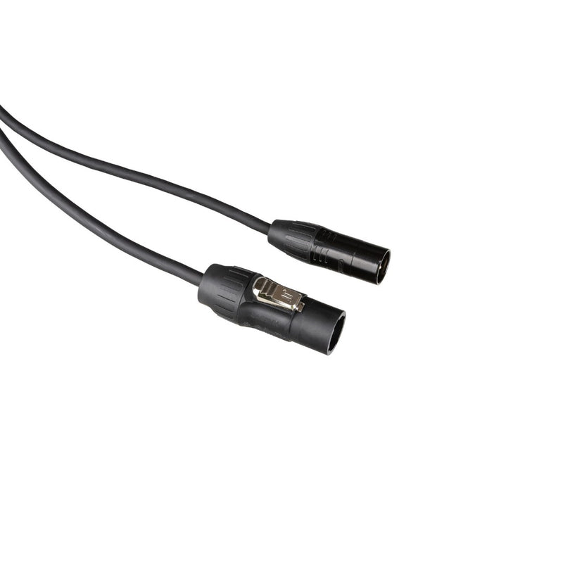 PCT1-HYBRID-XLR3-3M Hilec Combikabel Voeding/DMX IP65 (3m)