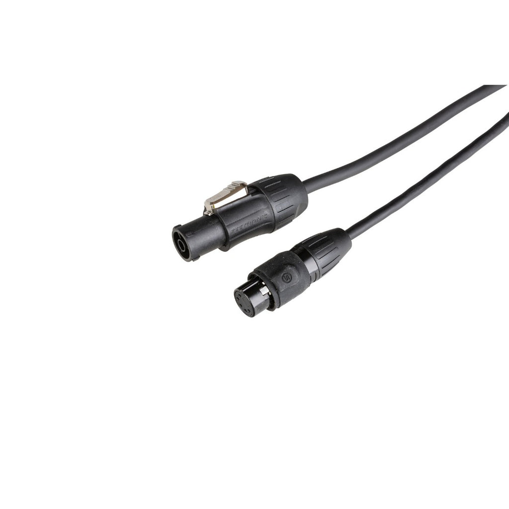 PCT1-HYBRID-XLR5-1M5 Hilec Combikabel Voeding/DMX IP65 (1,5m)