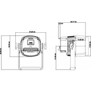BT-Coloray 120R Briteq Outdoorspot 120W RGBW