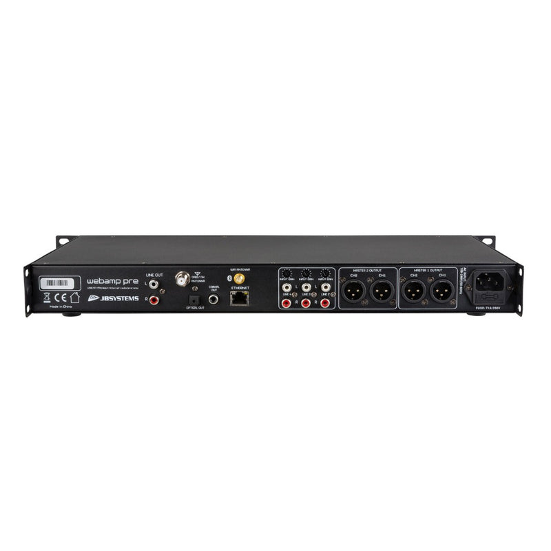 WEBAMP PRE JB Systems Allround audio-oplossing