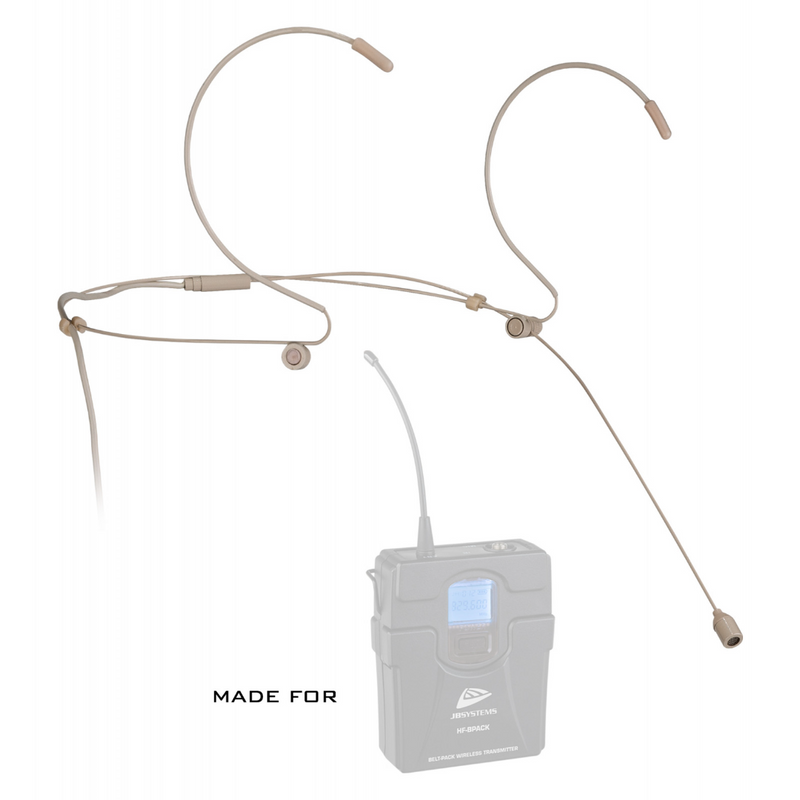 HF-Headset Skin JB Systems Condensatormicrofoon