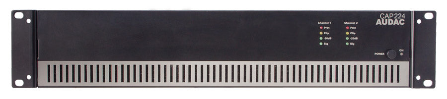 CAP224 AUDAC 2-kanaals 100V Versterker
