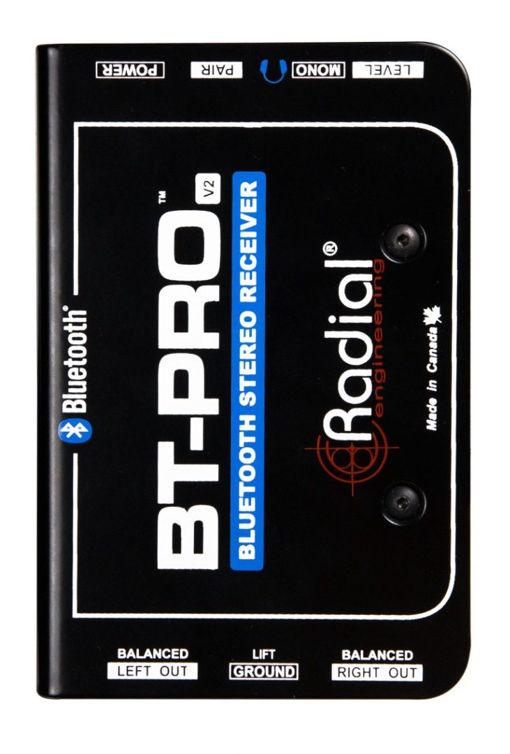 BT-PRO V2 RADIAL Bluetooth Stereo Receiver