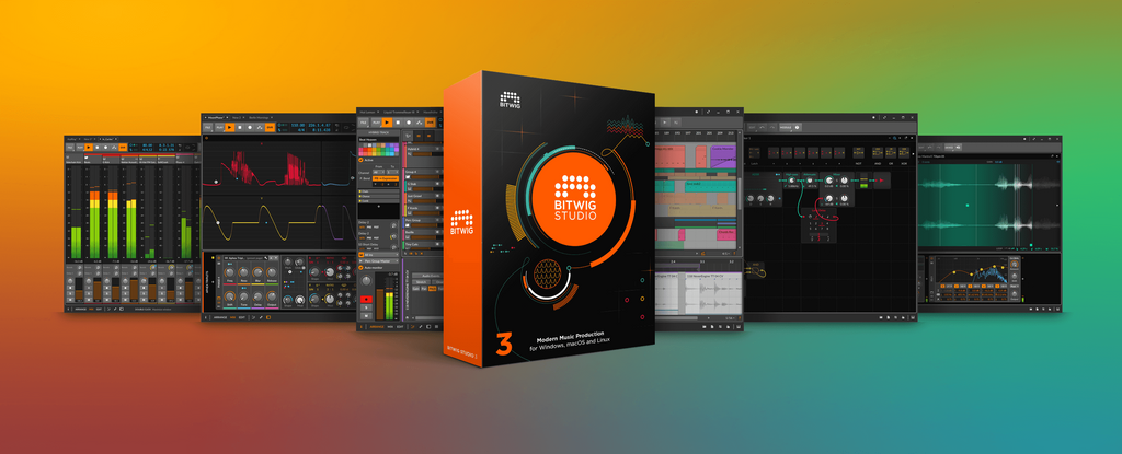 BITWIG STUDIO 3 DAW SOFTWARE (DOWNLOAD)