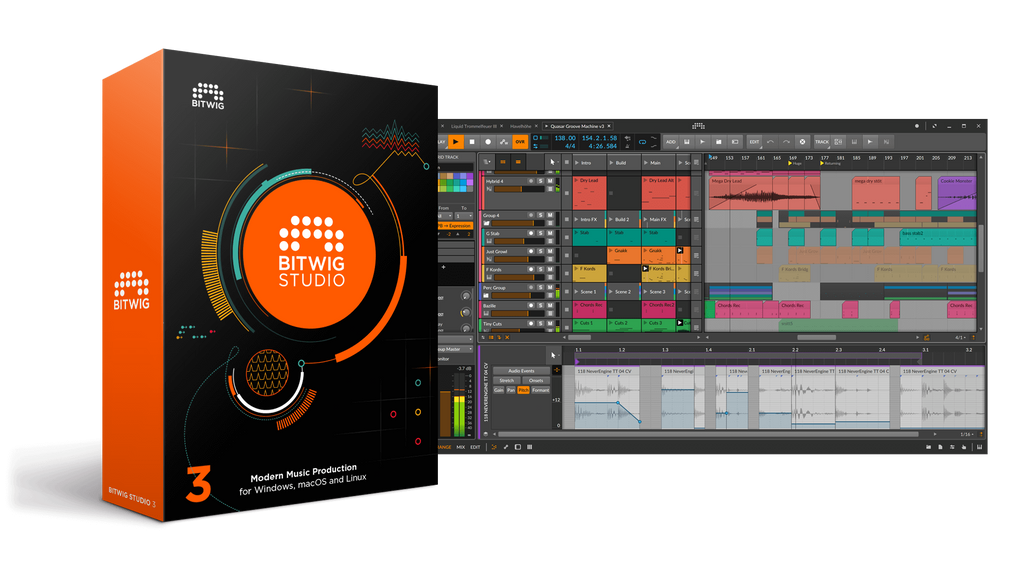 BITWIG STUDIO 3 DAW SOFTWARE (DOWNLOAD)