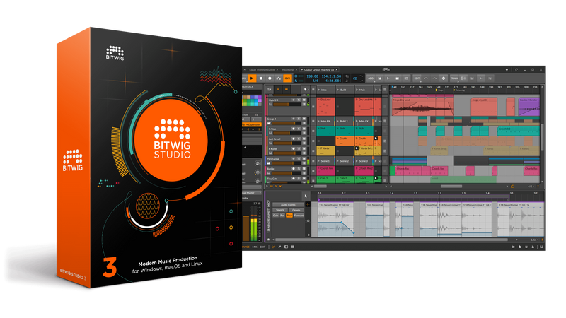 BITWIG STUDIO 3 DAW SOFTWARE (DOWNLOAD)