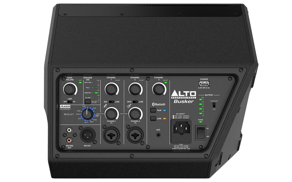 BUSKER ALTO Premium Batterij Luidspreker