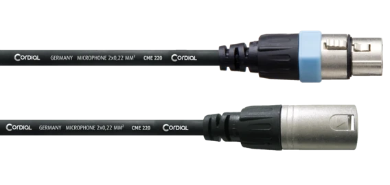 CCM 0.5 FM Cordial XLR Microfoonkabel (0.5m)