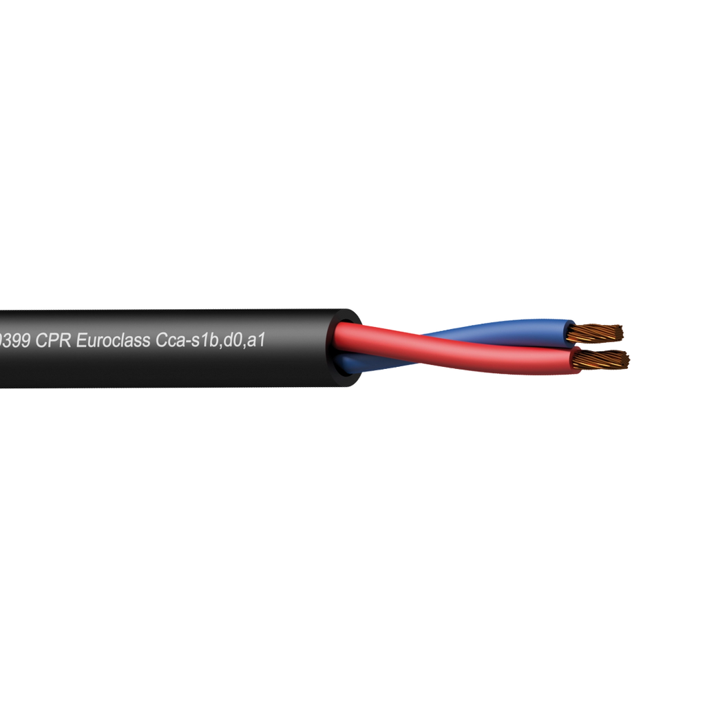 CLS225-CCA Procab Luidsprekerkabel 2 x 2.5mm Halogeenvrij (per meter)
