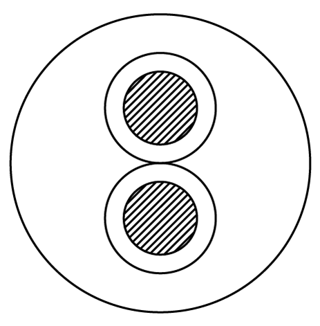 CLS225-CCA/3 Procab Luidsprekerkabel 2 x 2.5mm Halogeenvrij (300m)