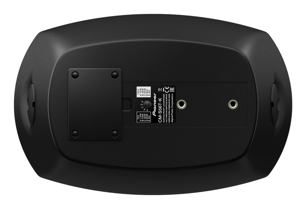 CM-S56T-K PIONEER PRO SURFACE MOUNT SPEAKER (PAAR) ZWART
