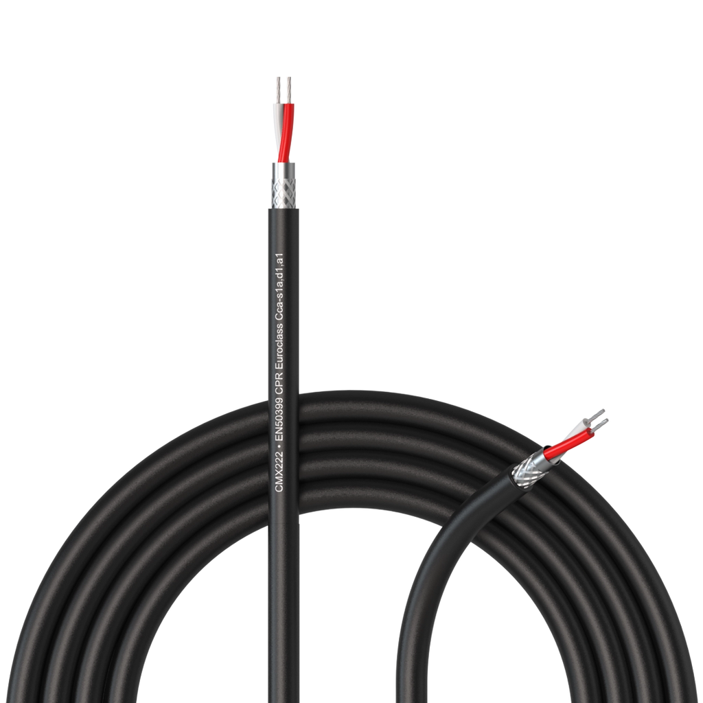 CMX222-CCA/3 Procab DMX-AES Kabel 1 Paar Halogeenvrij Zwart (300 m)