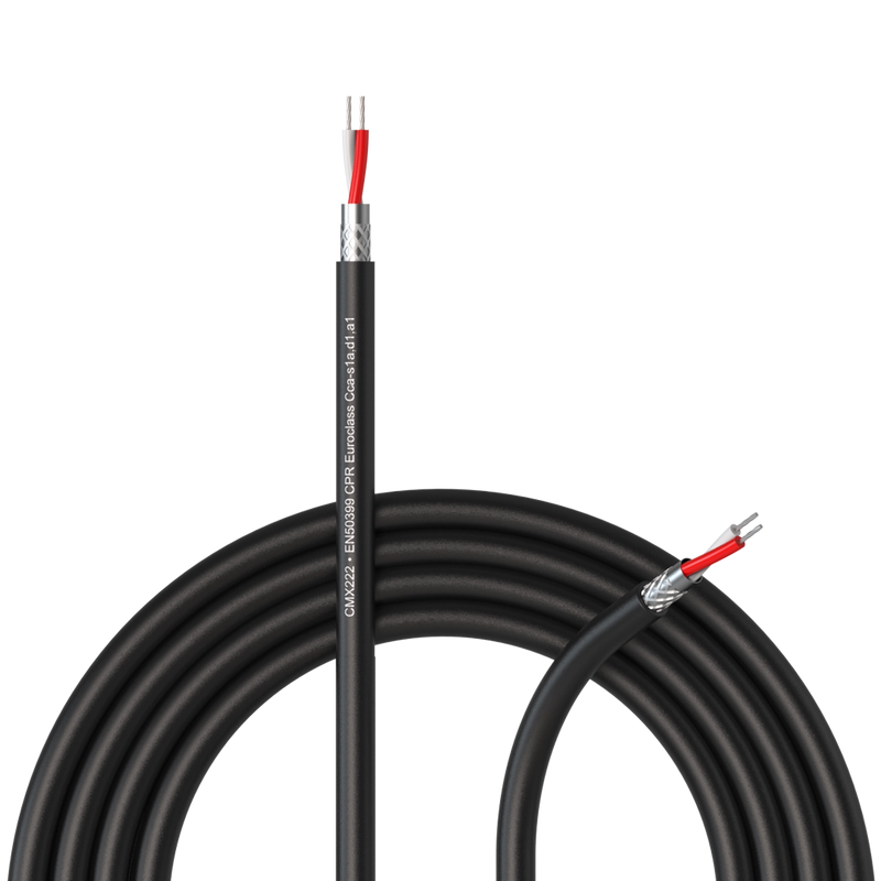 CMX222-CCA/3 Procab DMX-AES Kabel 1 Paar Halogeenvrij Zwart (300 m)