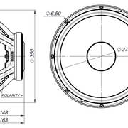 15WR400 Beyma 15-inch LF woofer