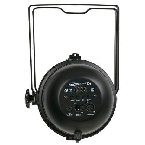 LED PAR 64 Q4-18 ZWART SHOWTEC 