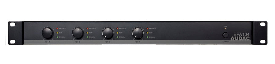 EPA104 AUDAC 4-kanaals Versterker 4x100W