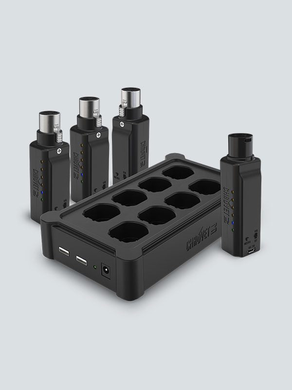 D-Fi XLR PACK CHAUVET DJ Draadloze DMX D-Fi set