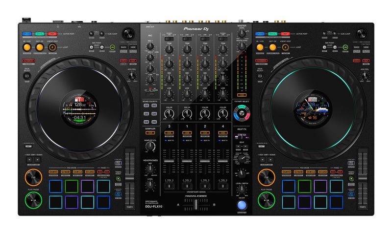 DDJ-FLX10 Pioneer DJ Professionele 4-kanaals DJ-controller
