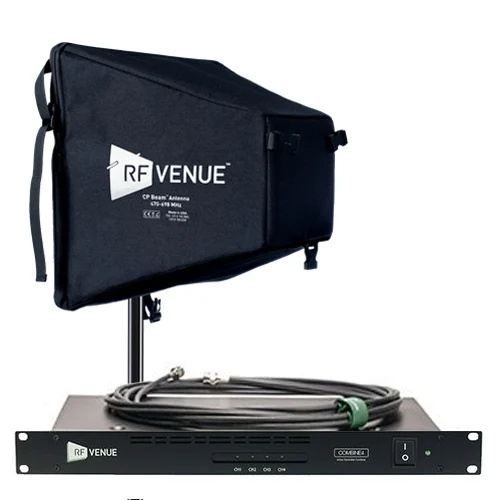 COMB4CPB RF Venue 4-kanaals In-Ear Monitor Upgrade Pack (Combiner)