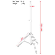 SPEAKERSTATIEF PRO MAX 40KG - DAP-AUDIO