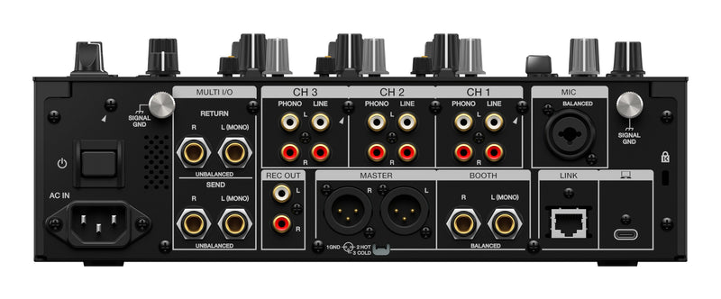 DJM-V5 AlphaTheta 3-kanaals DJ-Mixer