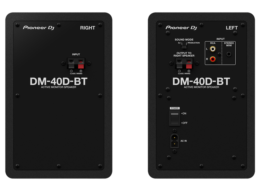 DM-40D-BT Pioneer DJ Desktop Monitor (Set)