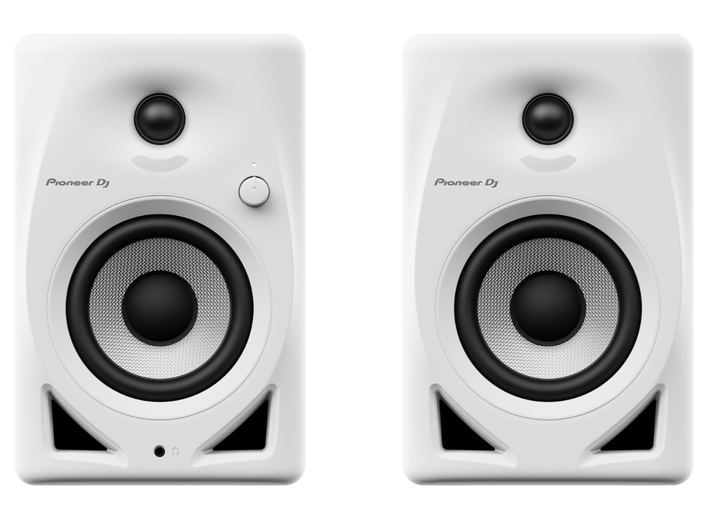 Dm-40D-W Pioneer DJ Desktop Monitor Wit  (Set)