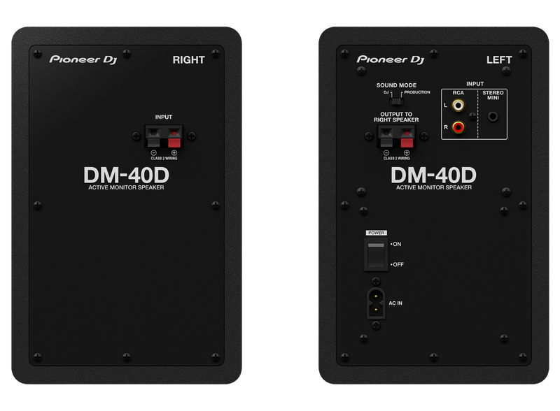 DM-40D Pioneer DJ Desktop Monitor (Set)