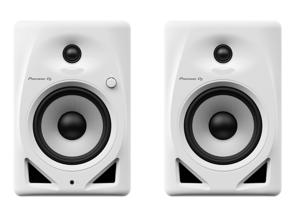 DM-50D-W PIONEER DJ  5" Desktop Monitorset  Wit (paar) 