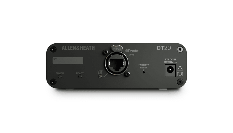 DT20 Allen&amp;Heath 2in Dante Interface