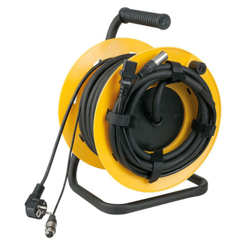 Kabelhaspel 15M Stroom/Signaal Dap Audio