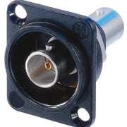 BNC CHASSIS CONNECTOR ZWART FEEDTROUGH NEUTRIK