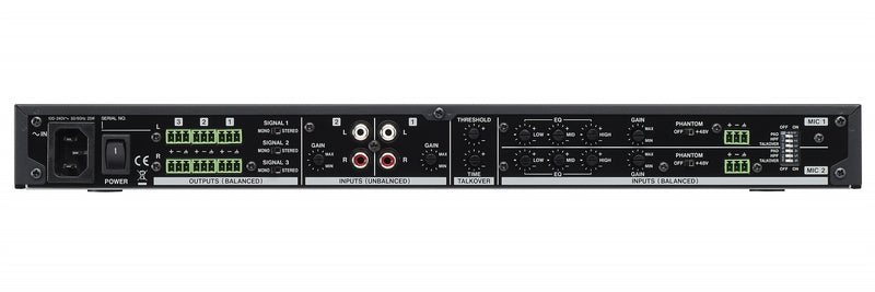 MZ-123BT TASCAM COMPACT MULTI-ZONE AUDIO MIXER + BLUETOOTH