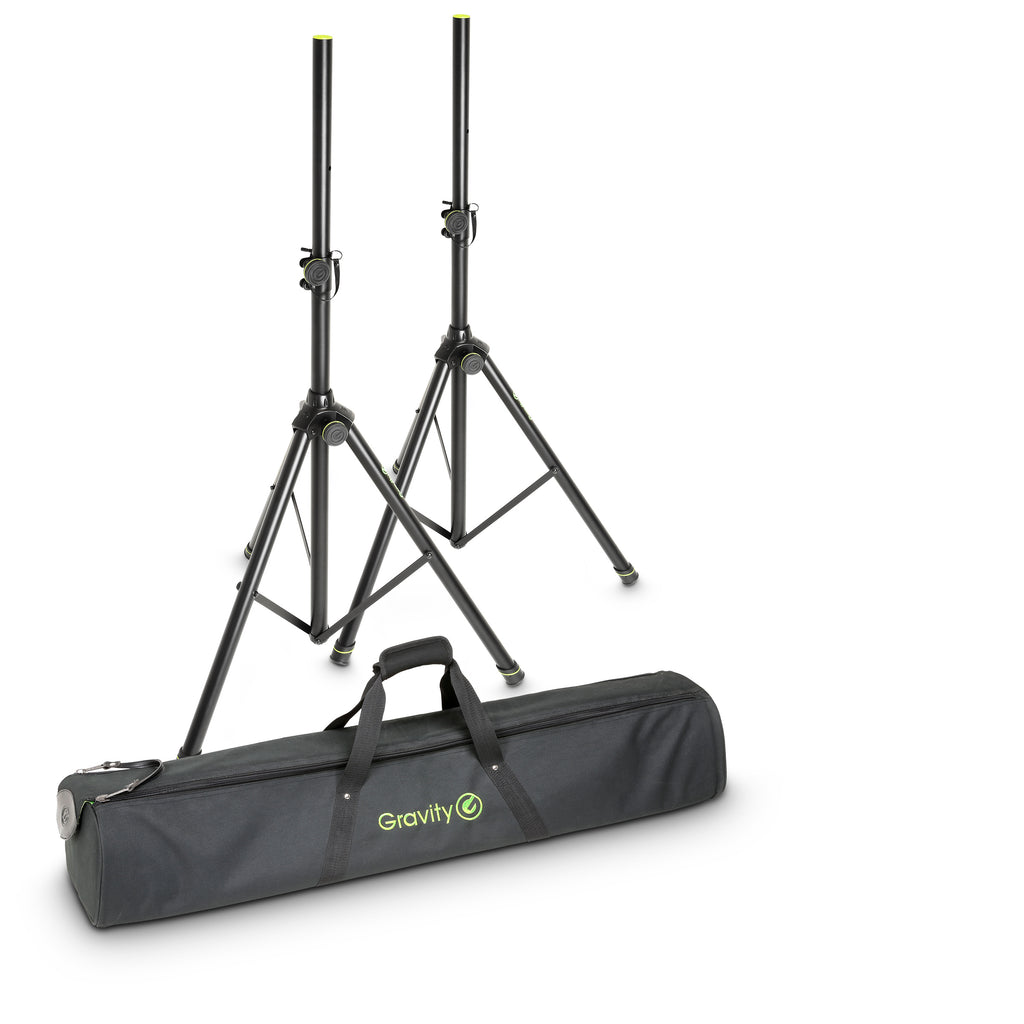 SS5211BSET1 Gravity Luidsprekerstatief set Aluminium