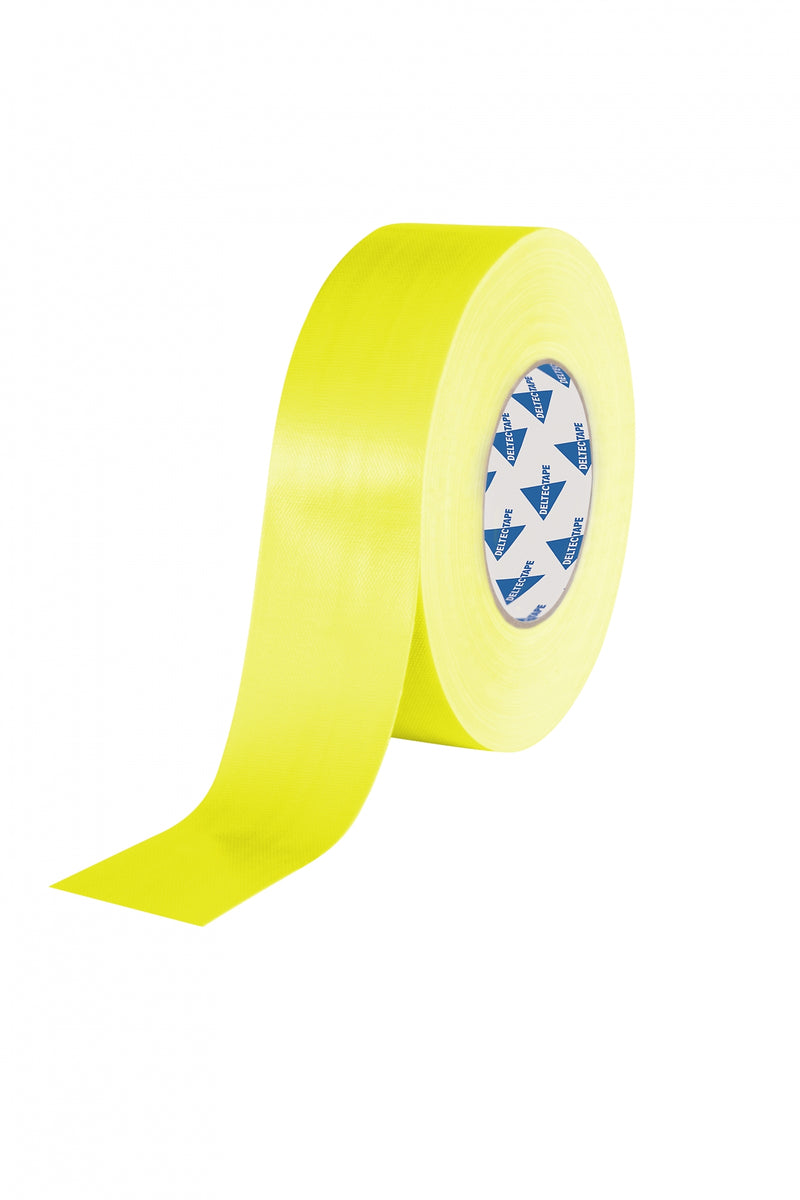 GAFFA TAPE DELTEC 50MM X25M FLUO GEEL GAFFA TAPE / PER ROL