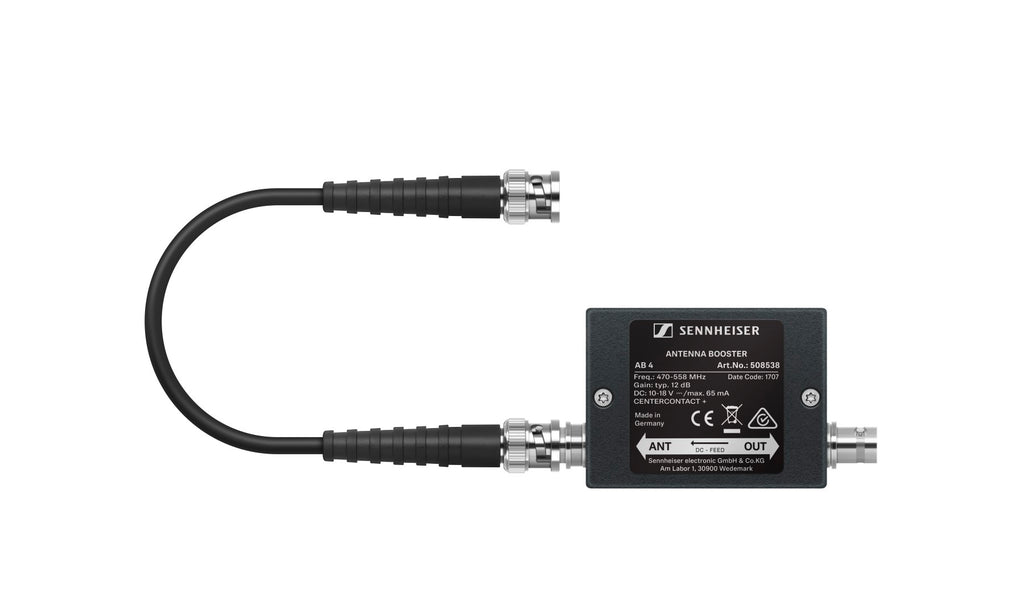 AB 4-AW+ SENNHEISER +10dB Antenne booster (470 - 558 MHz)